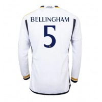 Real Madrid Jude Bellingham #5 Domáci futbalový dres 2023-24 Dlhy Rukáv